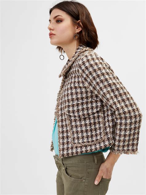 motivi giacca tweed